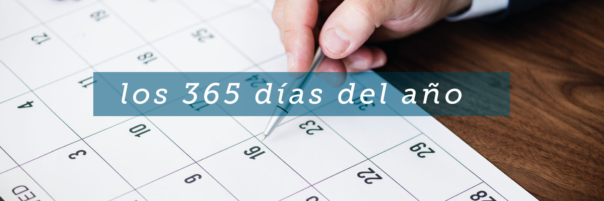 Los 365 días del año
